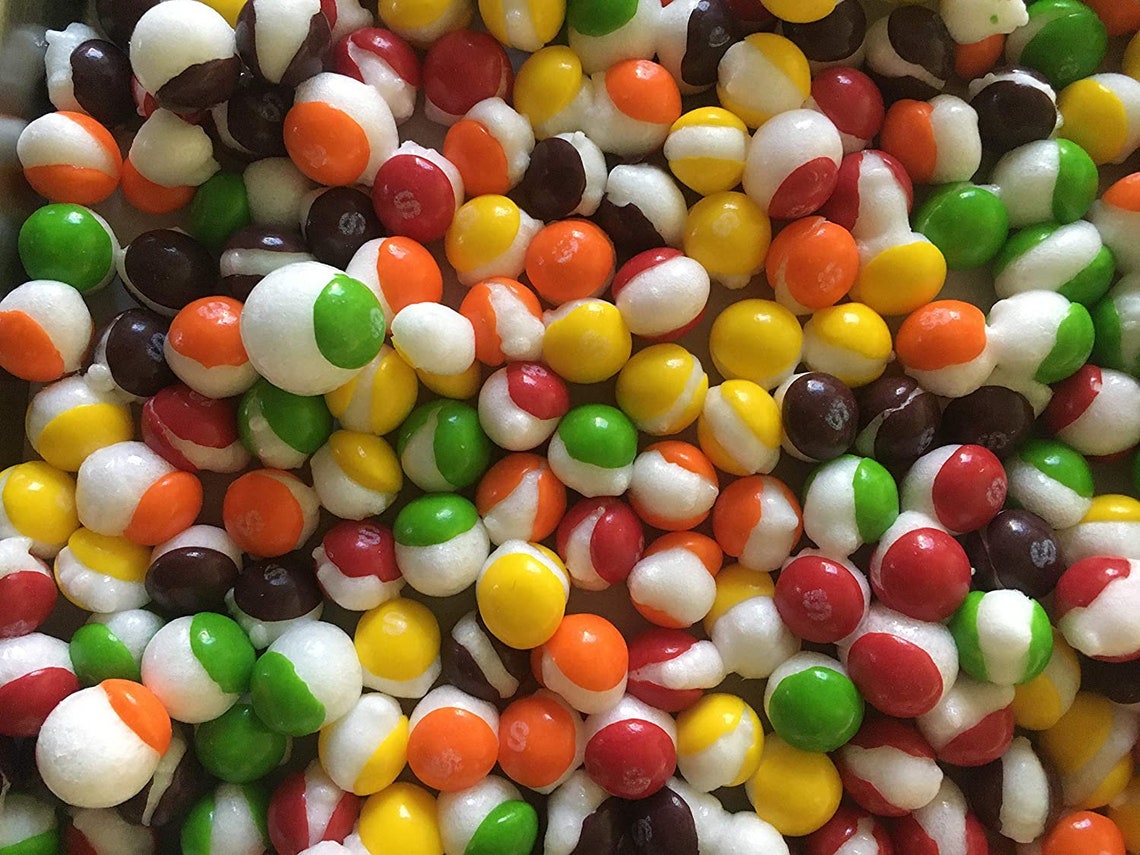 Freeze Dried Skittles Candy Original Flavor Freeze Dried Etsy
