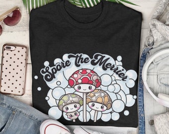 Mushroom Shirt | Magic Mushroom | Plant Shirt | Mushroom Gift | Cottage Core Shirt | Mushroom Clothing | Gardening Shirt | Groovy Shirt