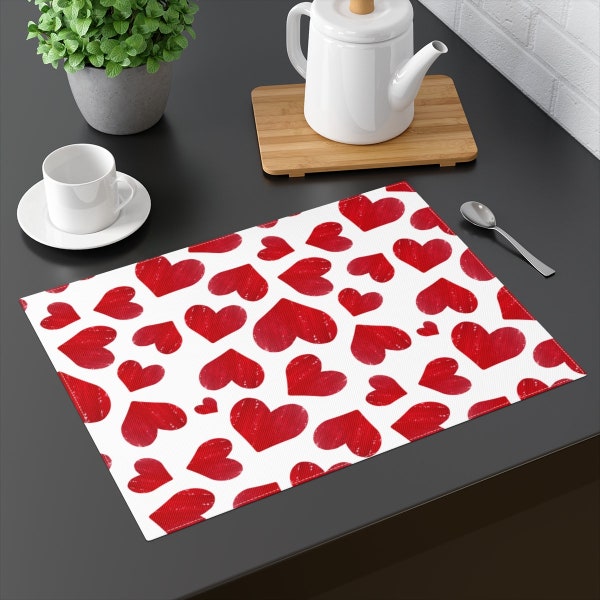 Valentine Placemats Etsy