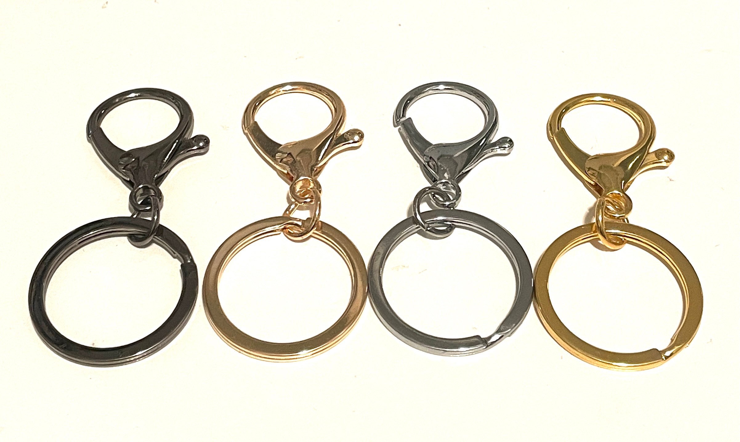 Keychain Ring Supplies Bulk Order Keychain making clasp Etsy
