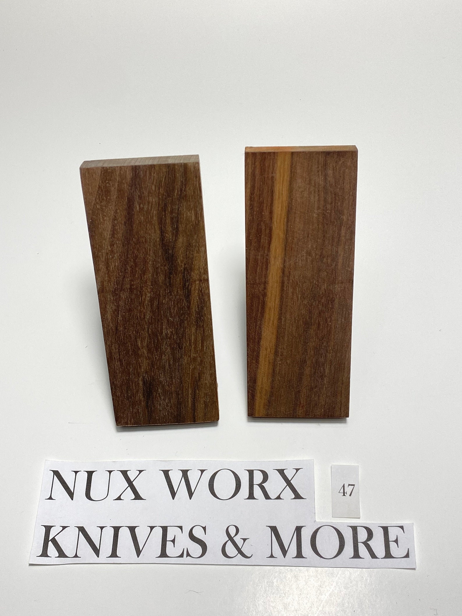 Stabilized Wood Knife Scale Handle Gun Grip Highly Figured Walnut Wood