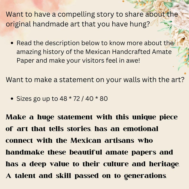 Arte de parede mexicana - Arte folclórica mexicana - Decoração mexicana - Arte mexicana imagem 2
