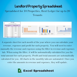property manager, landlord rent tracker, landlord spreadsheet, rental property spreadsheet, rental ledger, rental property track