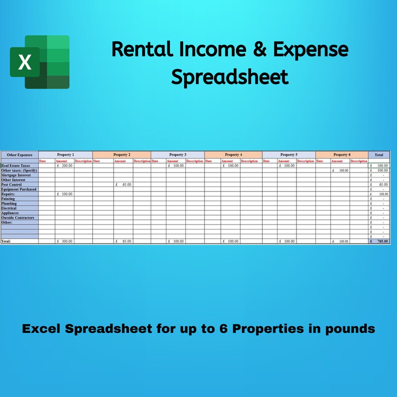 landlord ledger, Landlord Rent Ledger, 	multiple property management