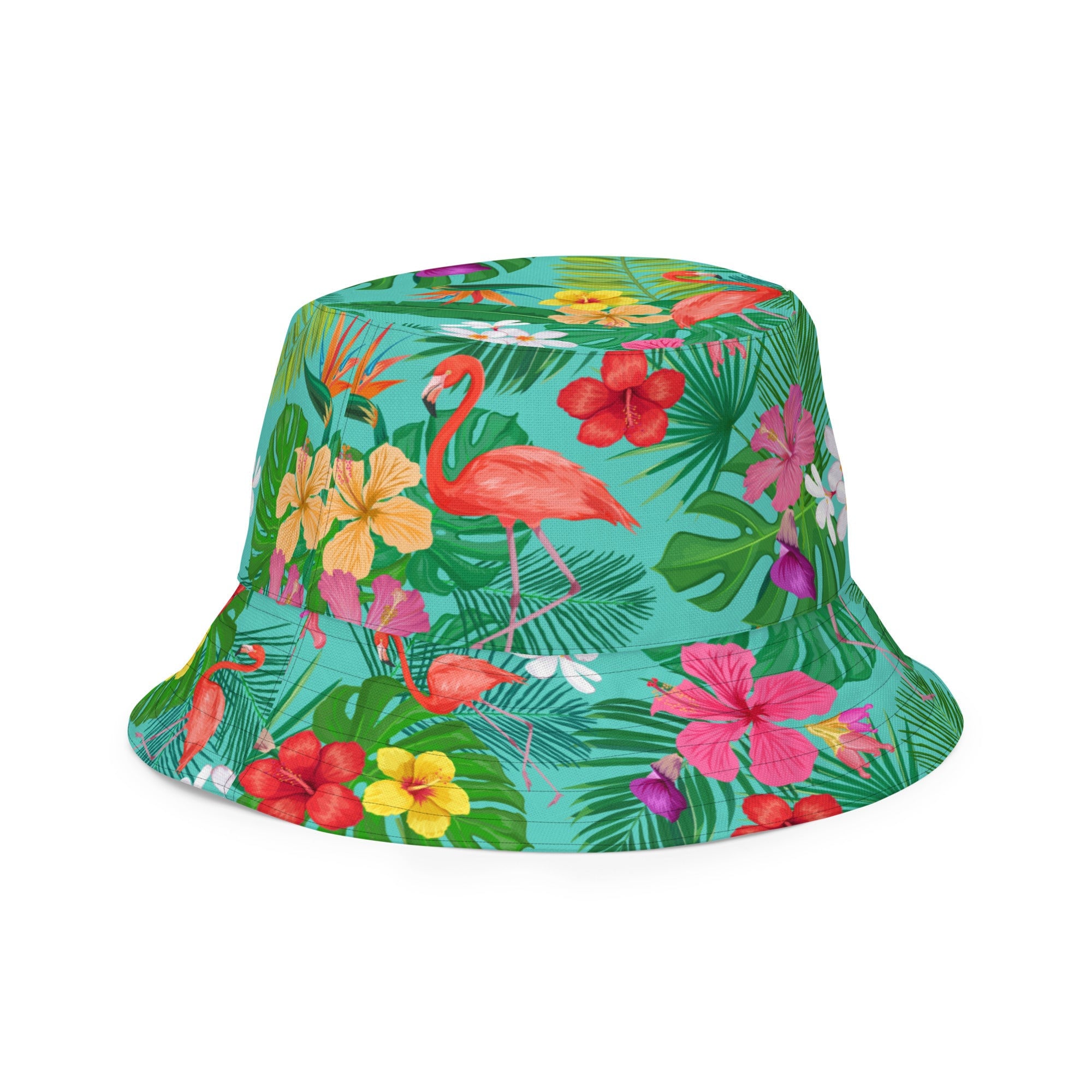 Tropical Flamingo Reversible Bucket Hat -  Canada