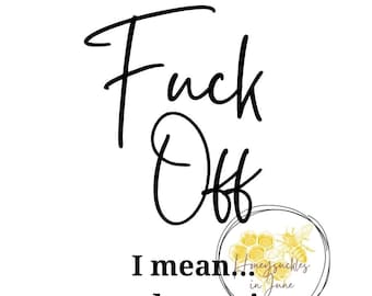 Funny Coffee svg,  Good morning PNG, F*ck off, Coffee svg cutfile