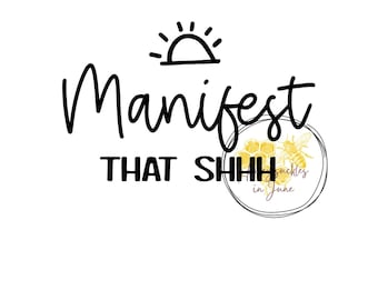 Coffee SVG, Manifest SVG, SHH, Coffee lover png, cutfile