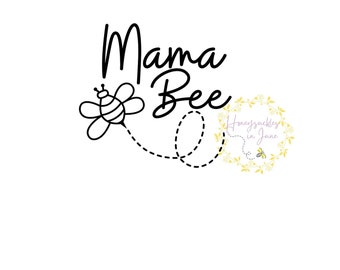 mama bee & dada bee svg,png digital file
