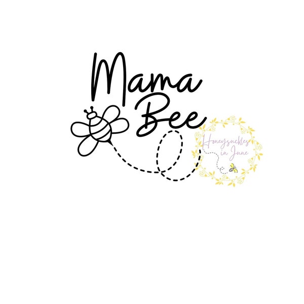 mama bee & dada bee svg,png digital file