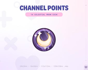 Moneda de puntos del canal de transmisión Dark Moon
