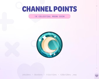 Moneda de puntos del canal de transmisión Mystic Moon