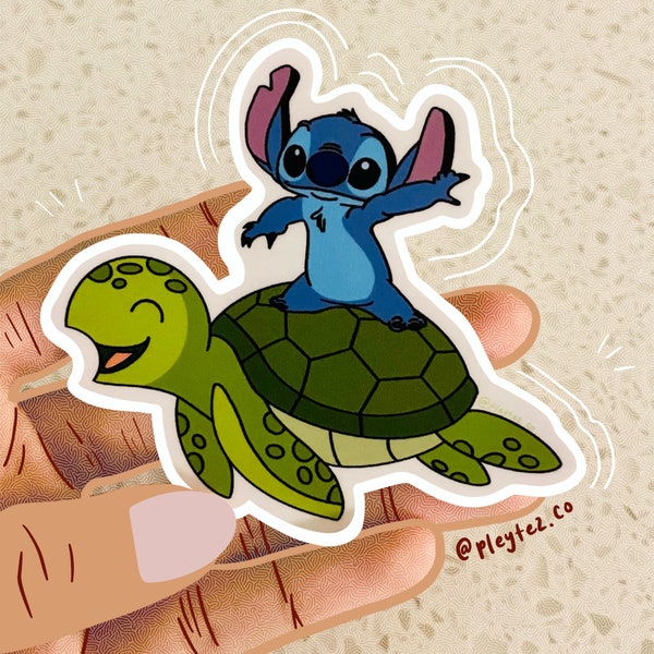 Stitch and Turtle