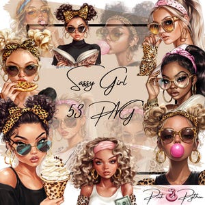 Clipart ragazza impertinente, PNG cool, Clipart maglietta, Clipart ragazza, Sicura di sé, Ragazza, Clipart estetica PNG, Download immediato, Top Clipart PNG