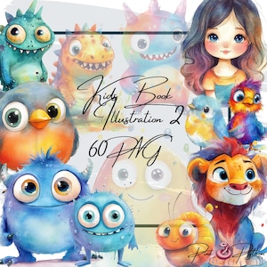 Kinderen boek illustratie clipart, illustratie clipart, sprookjes PNG, boeken clipart, kindertijd clipart, aquarel illustratie clipart