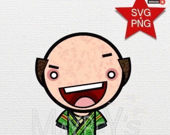 Vizzini - The Princess Bride Tribute Art- Digital Cartoon Pop Art Image. SVG, PNG, PDF