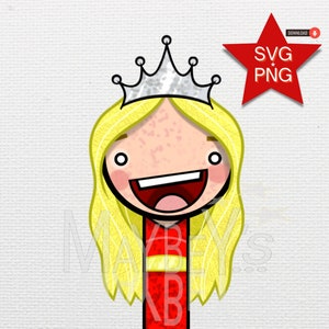 Princess Buttercup - The Princess Bride Tribute Art - Digital Pop Art Image. SVG, PNG, PDF