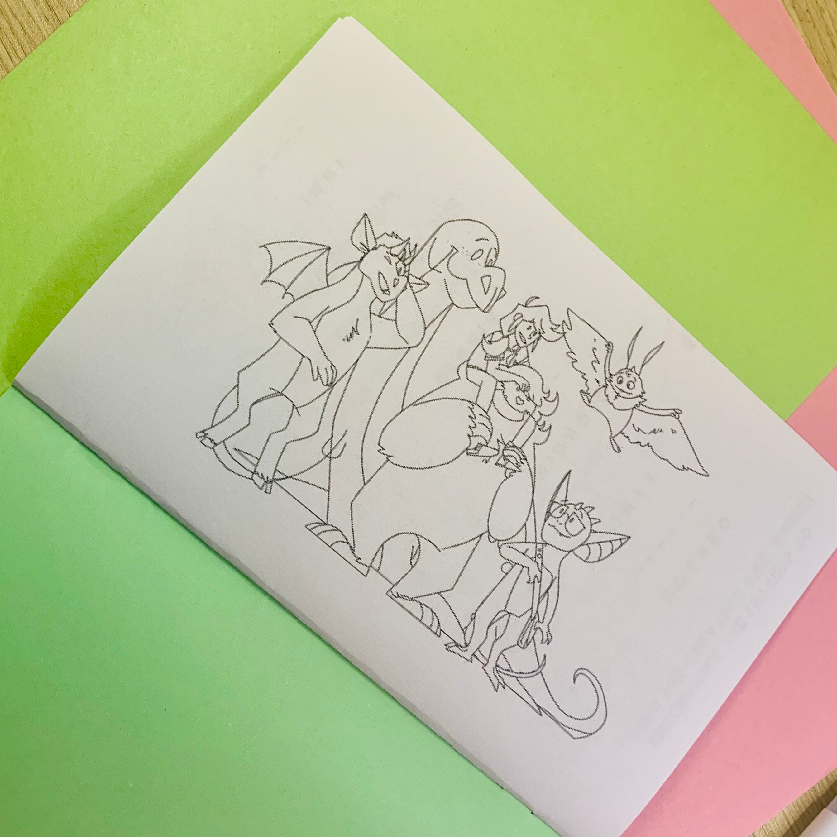 Creature Kids Coloring &amp; Activity Book | Etsy