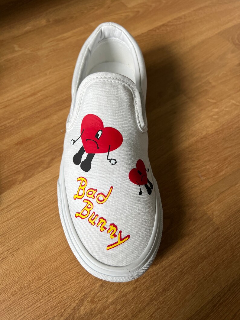 Bad Bunny Shoes/un Verano Sin Ti/vans/custom Etsy Australia