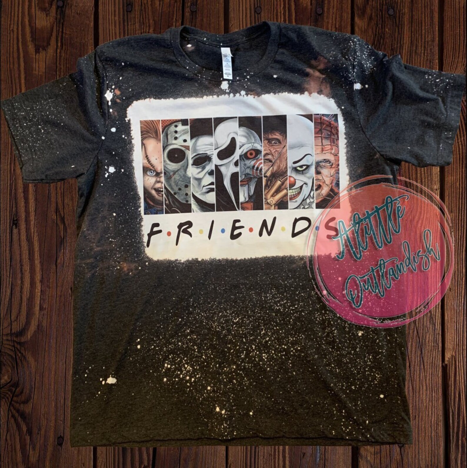 bleached horror shirts