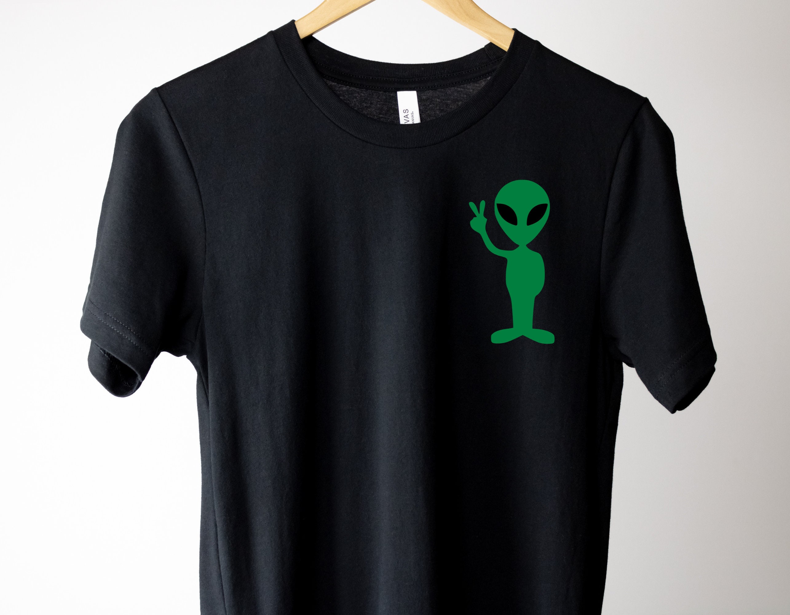 Alien T Shirt ET Graphic Tee Outer Space T-Shirt Alien | Etsy