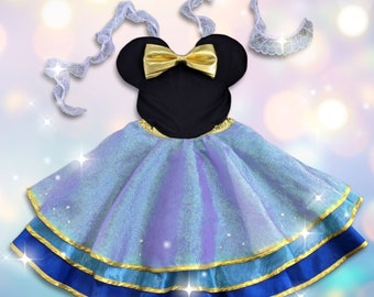 Walt Disney World 50th Anniversary Celebration Inspired Minnie Mouse Dress
