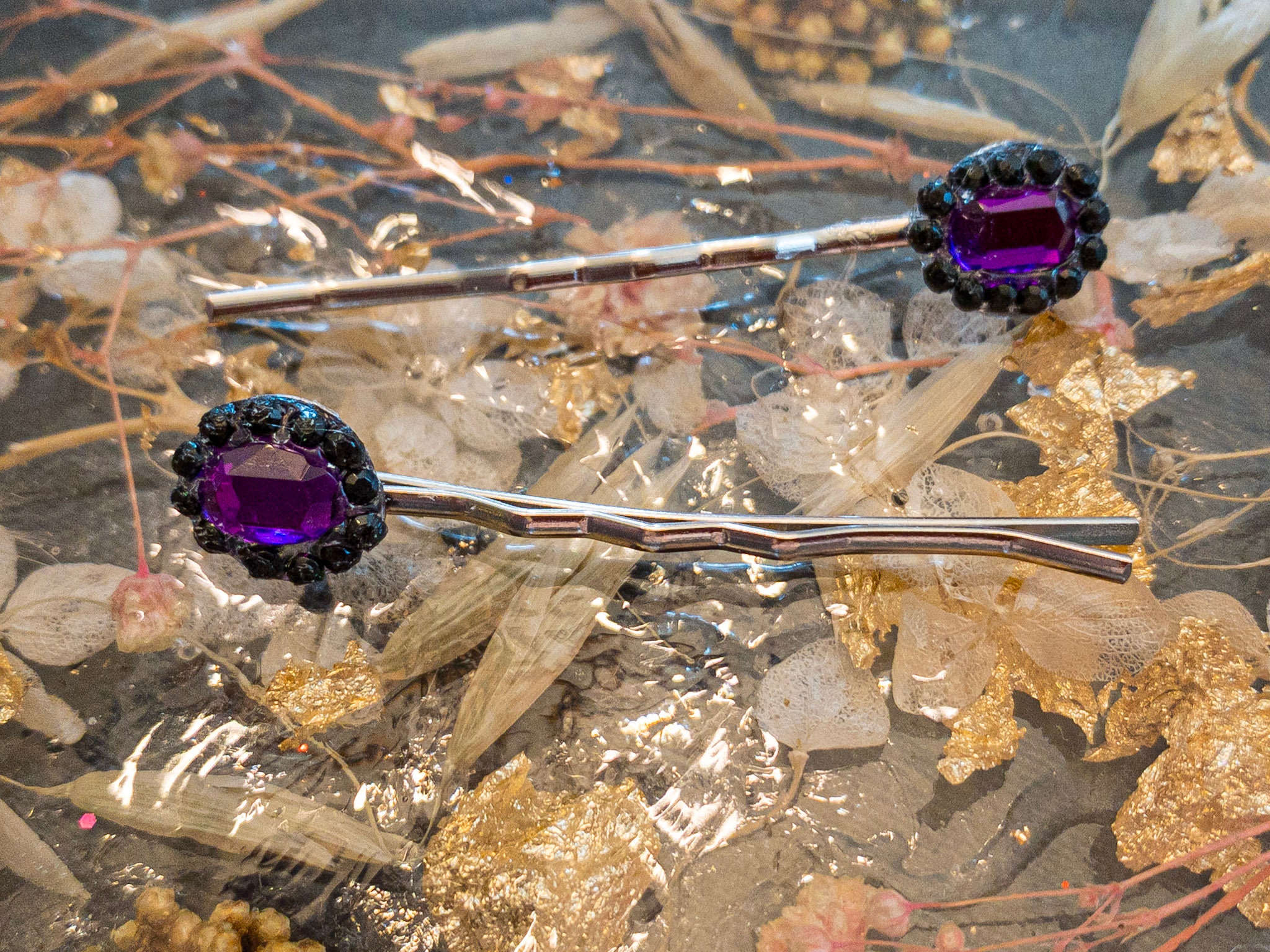 Hair Pins Jewel Hair Pins Etsy