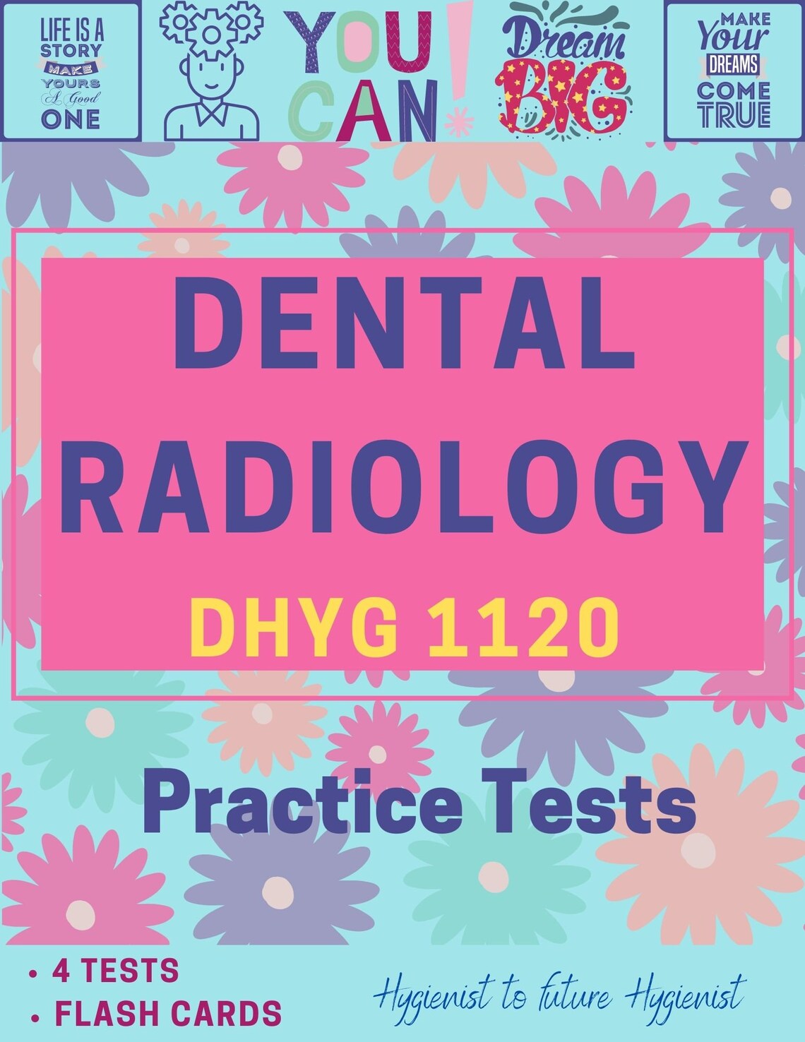 Dental Radiology DHYG 1120 4 Tests 60 Flash Cards Etsy