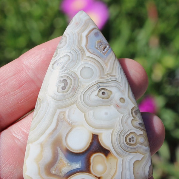 Mexican Crazy Lace Agate Cabochon (Old Stock)