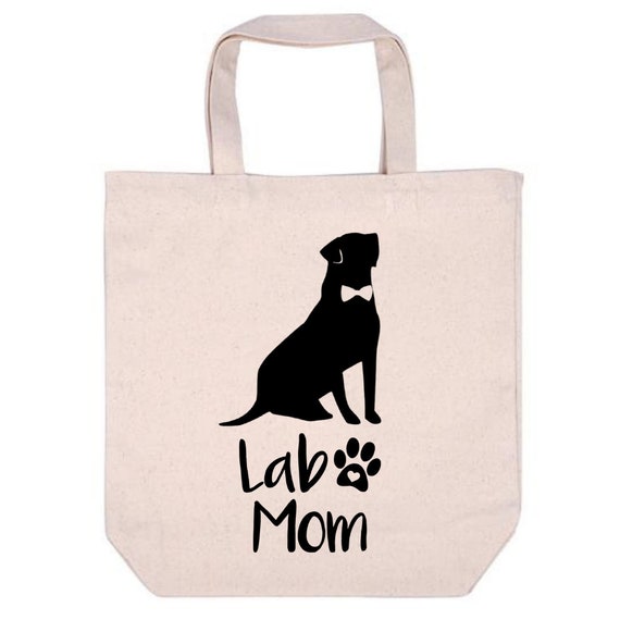 Labrador Retriever Tote Bags, Lab Tote Bag, Dog Tote Bag, Canvas Tote Bag, Dog Mom Tote, Dog Bag, Dog Mom Canvas Bag