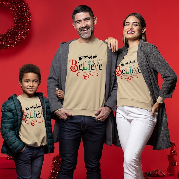 Matching Family Christmas Jumper Etsy UK