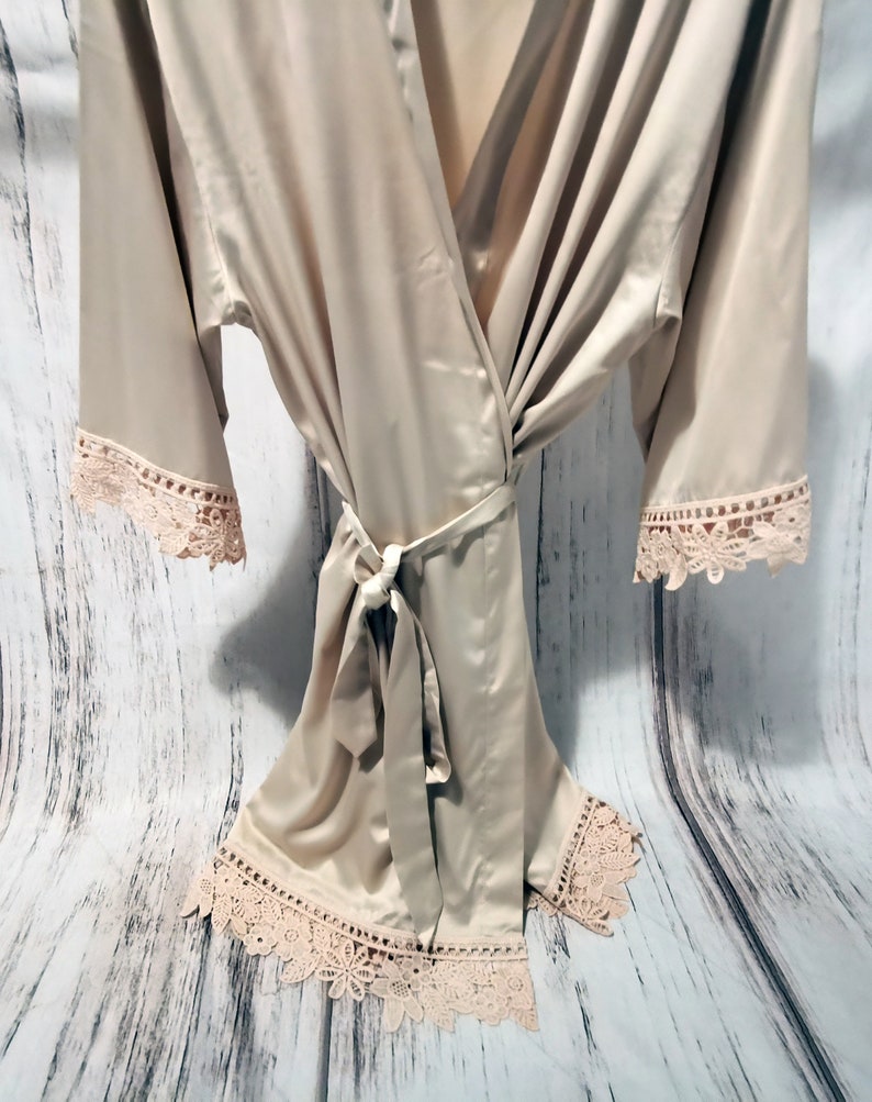 Boho eucalyptus Robes Personalised Bridesmaid Robe Wedding Etsy
