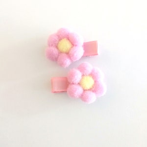 Pompom clips  pair