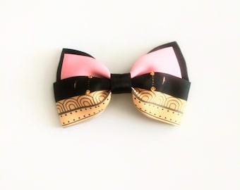 Satin Ribbon Hair Bow: Anime Character Design