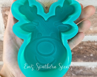 Reindeer Car Freshie Mold