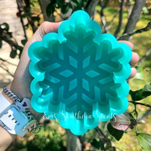 Snowflake Car Freshie Mold