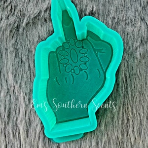 Western Birdie Car Freshie Mold