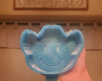 Smiley Cowgirl Car Freshie Mold