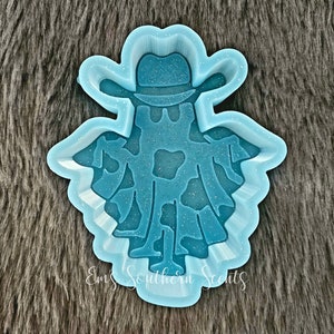 Cowboy Ghost Car Freshie Mold
