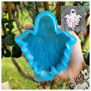 Flower Ghost Car Freshie Mold