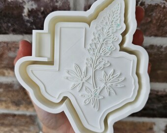 Texas Blue Bonnet Car Freshie Mold