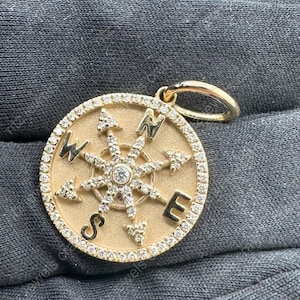 Custom Initial Moissanite Pendant: 925 Sterling Silver, Round Cut