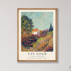 ゴッホの風景画プリント - ゴッホのポスター、美術館展示アート