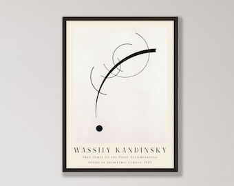 Wassily Kandinsky Art Print - Abstract Museum Poster