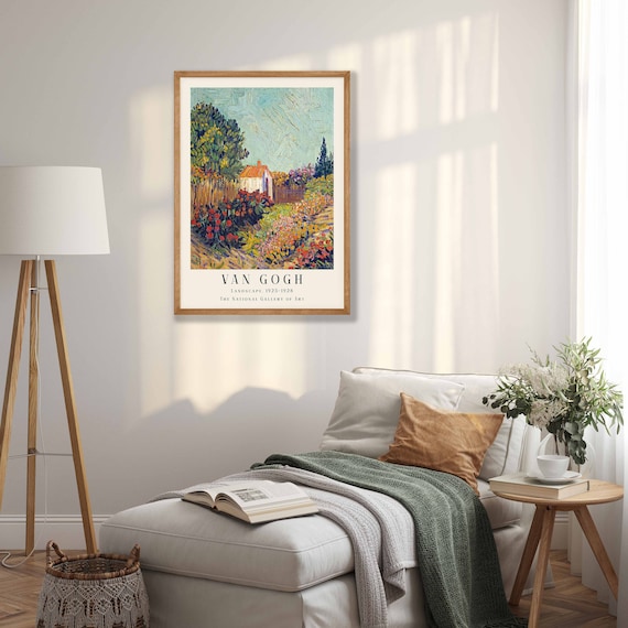 ゴッホの風景画プリント - ゴッホのポスター、美術館展示アート - Etsy