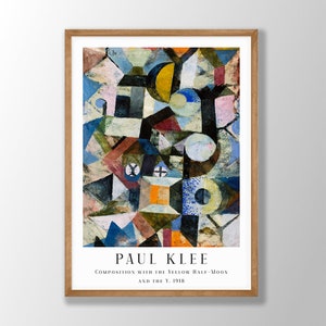 Paul Klee Print - Abstract Wall Art, Paul Klee Poster, Paul Klee Wall Art, Klee Exhibition Print, Bedroom Wall Art, Modern Home Decor