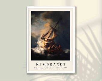 Rembrandt: The Storm on the Sea of Galilee - Museum Art Print