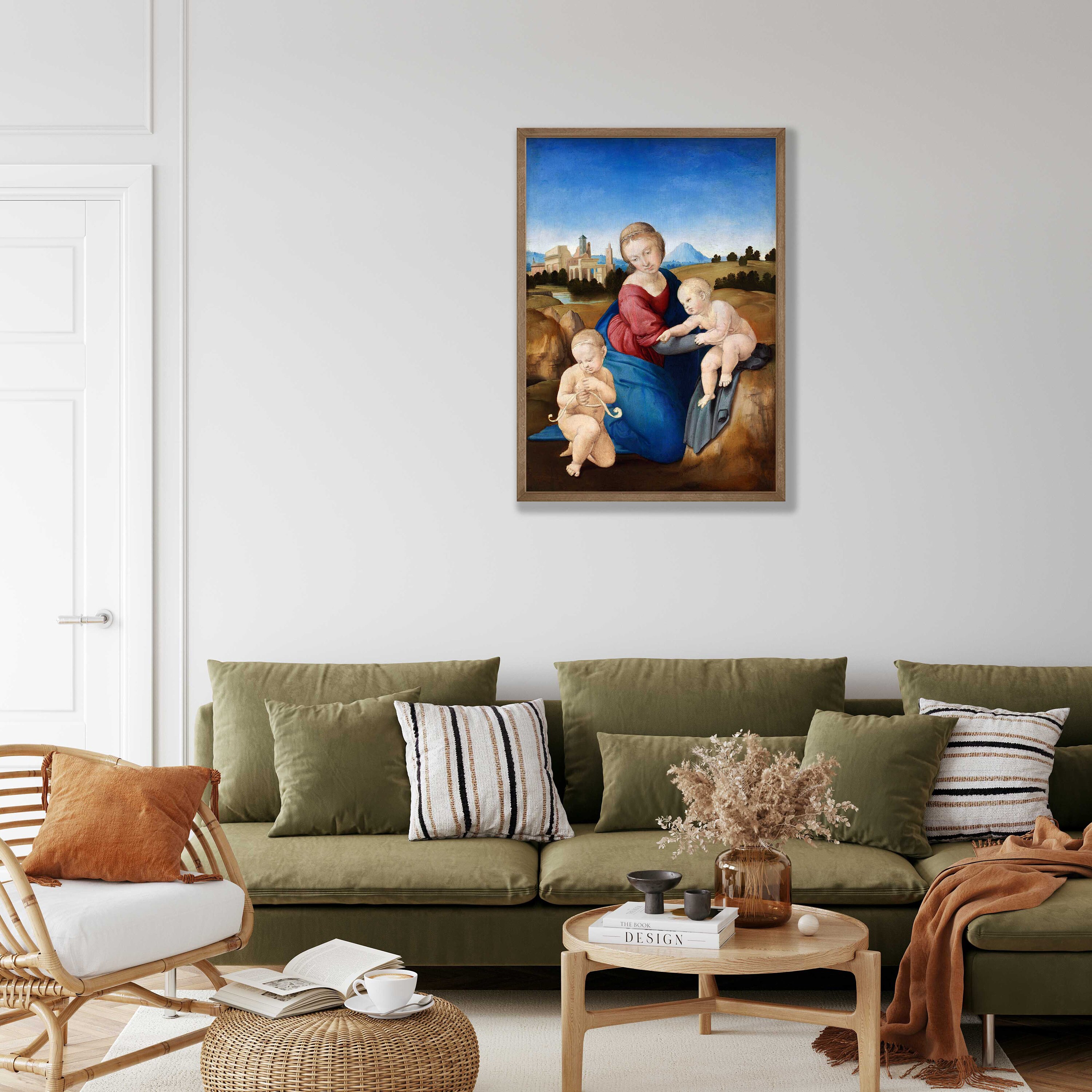 Raphael - Madonna and Child Art Print: Renaissance Fine Art