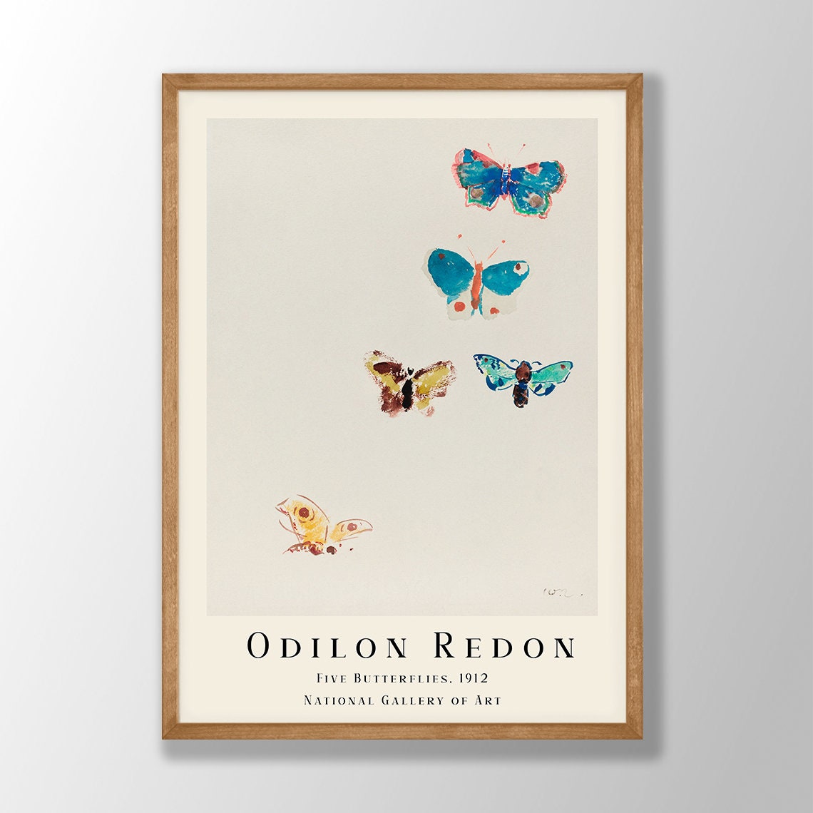 Vintage 1962 Odilon Redon Vintage 1962 Odilon Redon