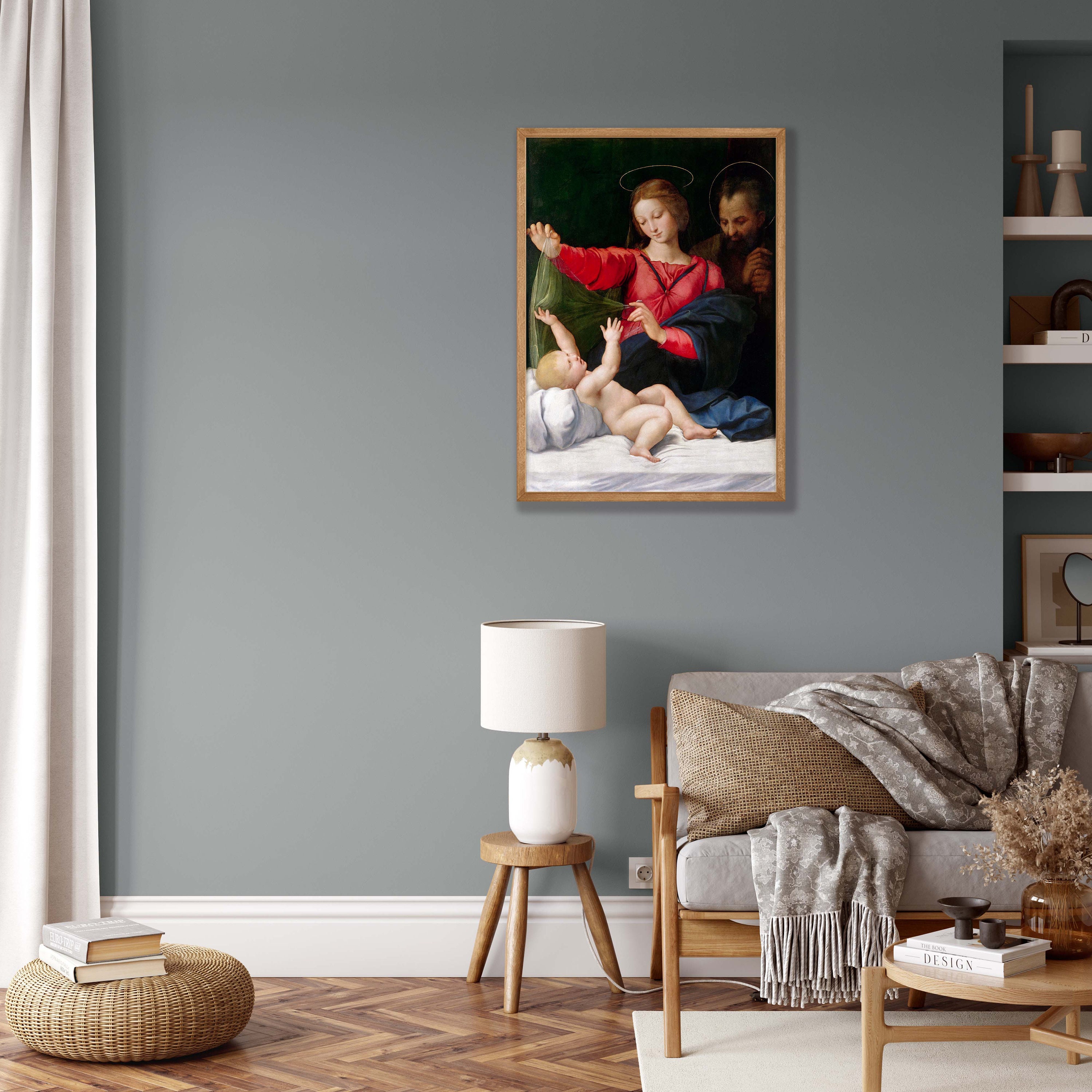 Raphael Art Print - Madonna of Loreto, Renaissance Wall Art - Etsy