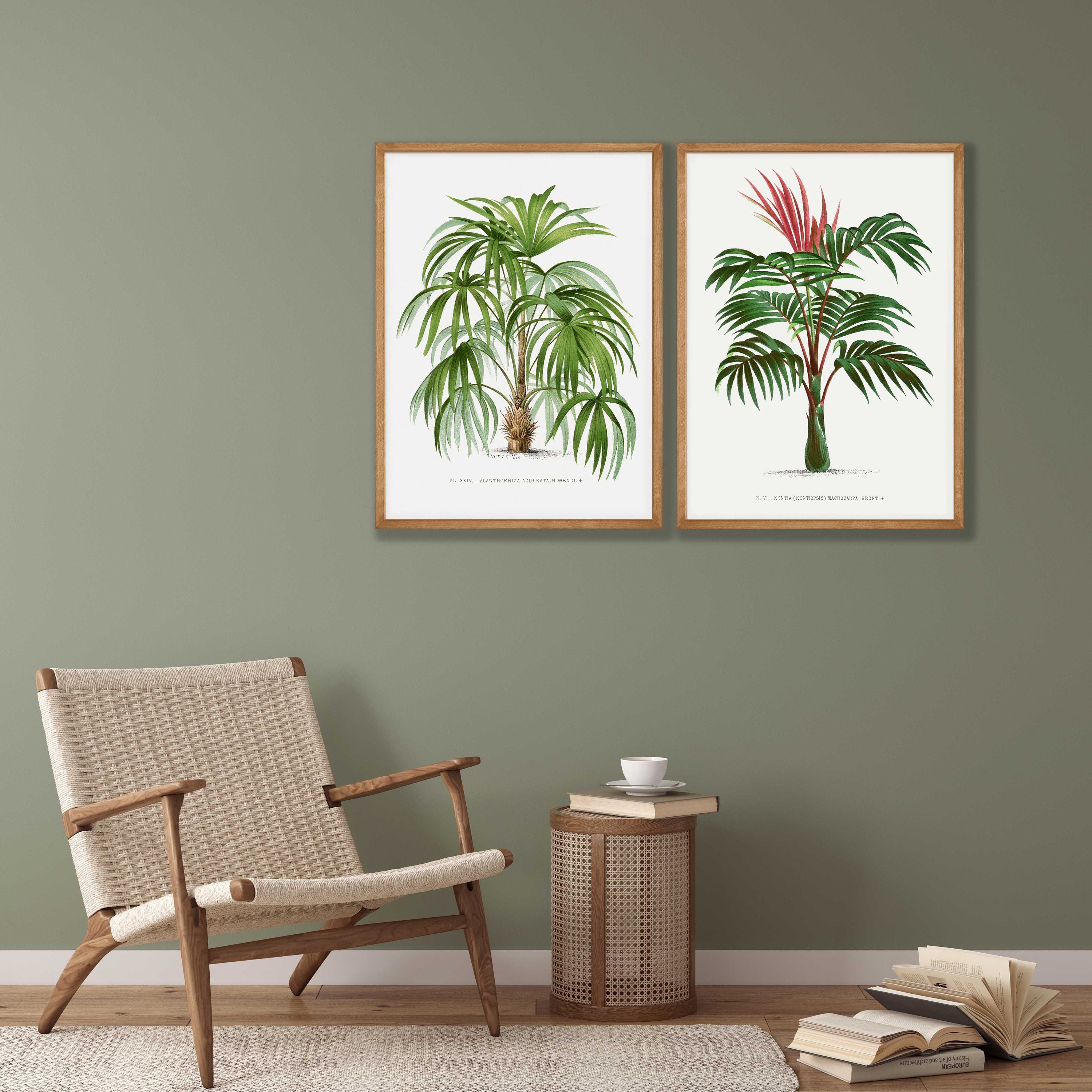 Society6 ケース Heart Green Yellow Vintage Palm Tree with Ha Green Yellow Vintage Palm Tree with Hawaii Summer Sea Beach